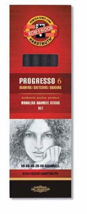 Koh-i-noor, Progresso graphite set, 6 ks