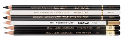 Koh-i-noor mini sada umeleckých ceruziek + guma