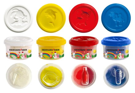Eberhard Faber - model. hmota pre deti 4 x 50g + príslušenstvo