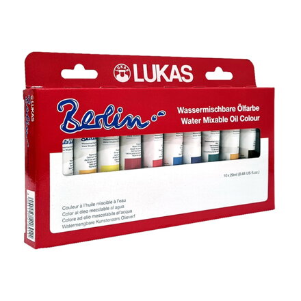 LUKAS Berlin sada olejových farieb 10x20ml