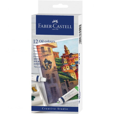 Olejová sada Faber-Castell 12ks
