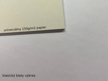 Univerzálny papier 150g/m2 - 10 listov A2