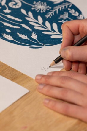 PÉBÉO papier na lino A4 30 listov