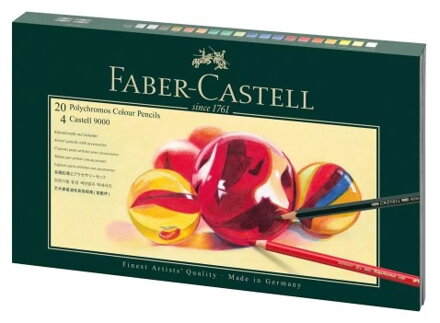Faber-Castell - 20ks Polychromos mixed media