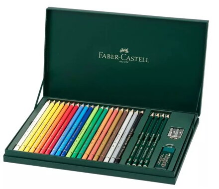 Faber-Castell - 20ks Polychromos + 4ks 9000 ceruzky