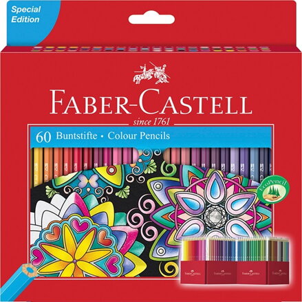 Faber-Castell klasické pastelky, 60ks