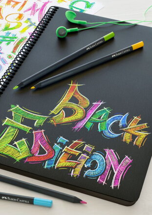 Faber-Castell Black Edition pastelky v plechu