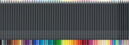 Faber-Castell Black Edition pastelky 72ks v rolke
