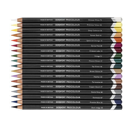 Derwent - Procolour profi umelecké pastelky, 36ks