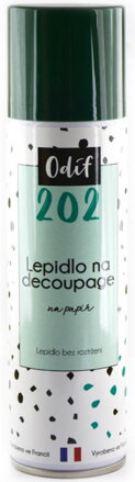 Odif - lepidlo a lak v spreji na decoupage, 250 ml