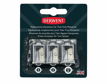 Derwent - náhradné čepele do strúhadla na baterky