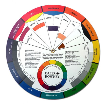 Vreckový sprievodca Daler Rowney - miešanie farieb