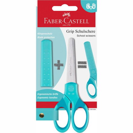 Faber-Castell školské grip nožnice s krytom
