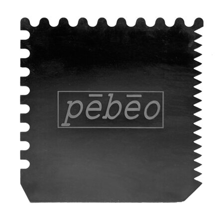 Kovová špachtľa Pébéo 10x10 cm