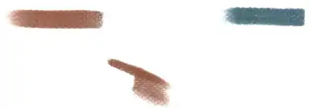 PanPastel špachtľa s špongiou - plochý tvar
