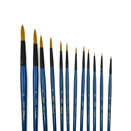 T-brush 1006R - okrúhly štetec, syntetický