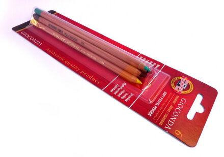 Suchý pastel v ceruzke Koh-i-noor, 6 ks
