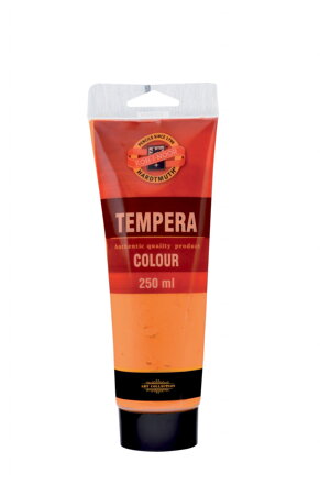 Koh-i-noor temperová farba - kadmium oranžové, 250ml