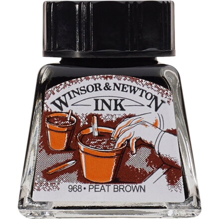 Umelecký tuš Winsor & Newton, 14 ml