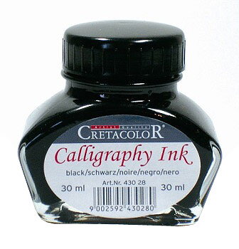 Cretacolor - kaligrafický tuš, 30 ml