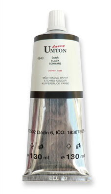 UMTON - Meďotlačová farba čierna 130 ml