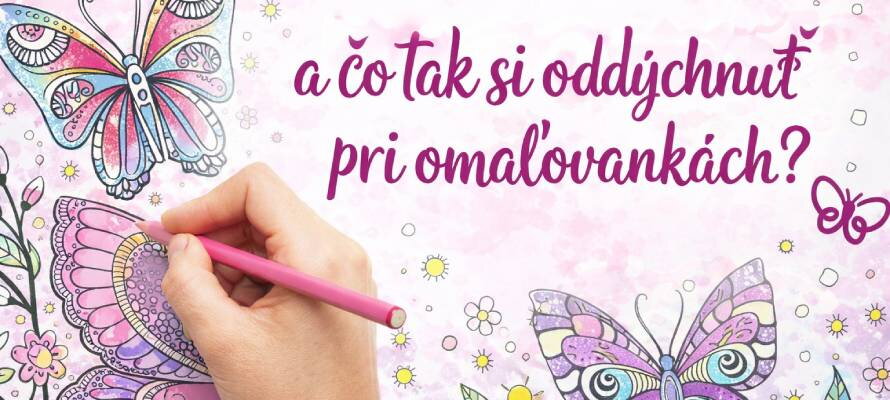 Antistresové omaľovánky