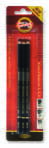 Gioconda Koh-i-noor - čierny umelý uhlík v ceruzke, 3 ks