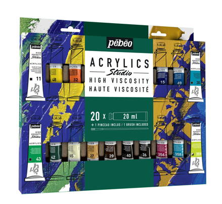 Pébéo akrylová sada 20x20ml