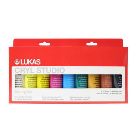 Lukas cryl studio profi sada č.2 - 9x100ml