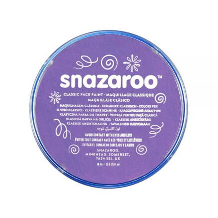 Snazaroo - farba na tvár, fialová 18 ml