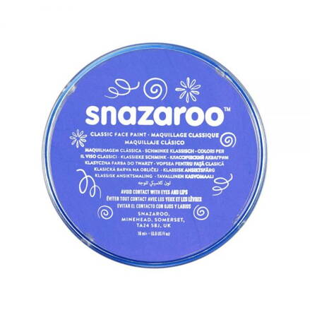 Snazaroo - farba na tvár, modrá svetlá 18 ml