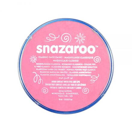 Snazaroo - farba na tvár, ružová svetlá 18 ml