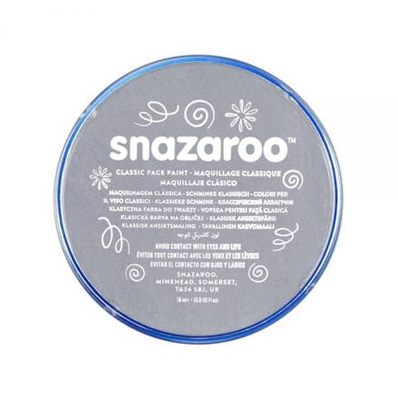 Snazaroo - farba na tvár, šedá svetlá 18 ml