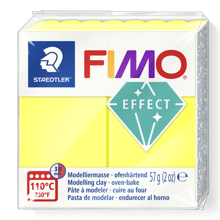 FIMO effect - neon žltá, č.101