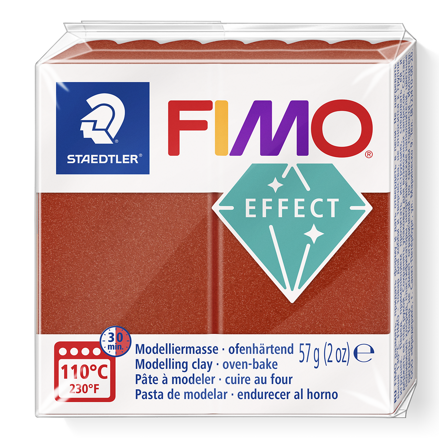 FIMO effect - metalická medená, č.27