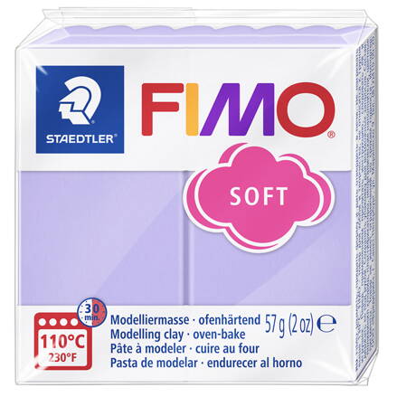 FIMO soft - pastelová fialová, č.605