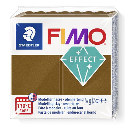 FIMO effect - metalická brondzová, č.71