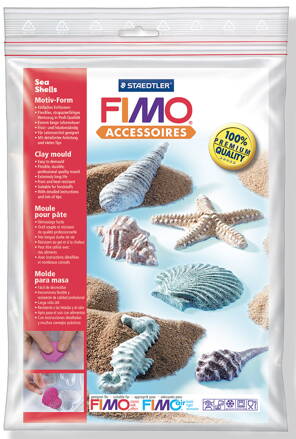 FIMO silikónová forma - morské mušle