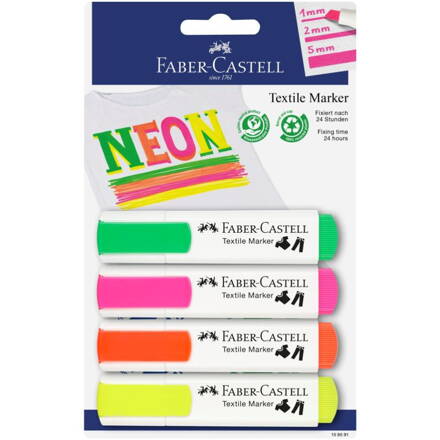 Faber-Castell popisovače na textil