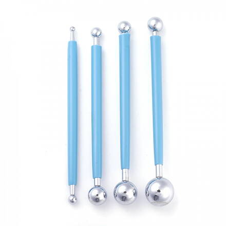 Bodkovacie/modelovacie perá, sada 4ks