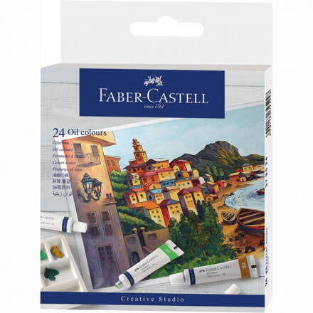 Olejová sada Faber-Castell 24ks