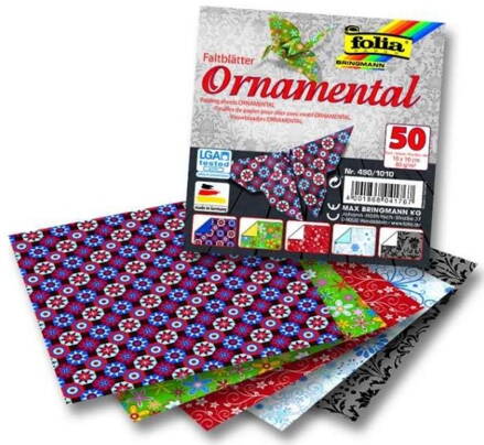Origami papier - 50 listov - ornamental