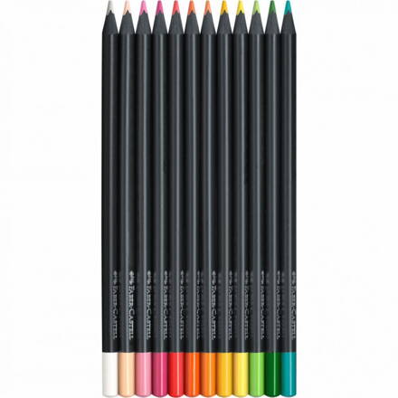 Faber-Castell Black Edition pastelky v plechu