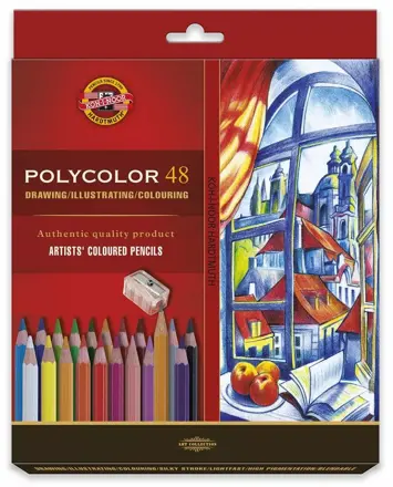 Koh-i-noor Polycolor pastelky 48ks +