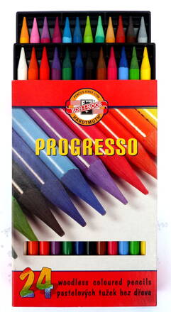 Sada pasteliek Progresso Koh-i-noor, 24 ks