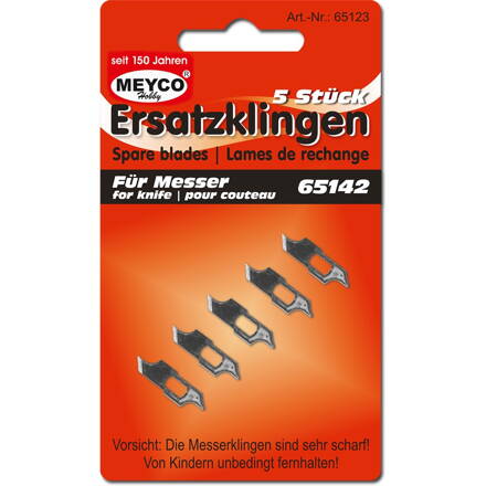 Náhradné čepele pre Meyco profi kruhový rezač, 5ks