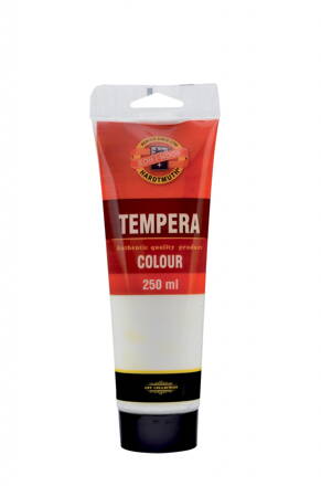 Koh-i-noor temperová farba - beloba titanová, 250ml