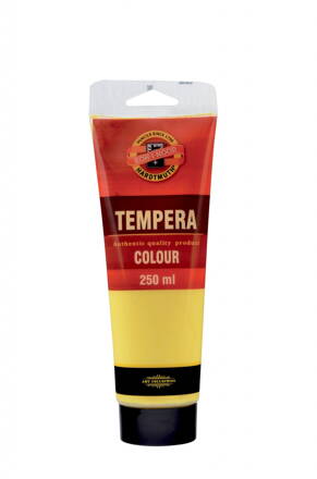 Koh-i-noor temperová farba - žltá neapolská tmavá, 250ml