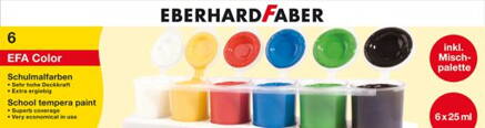 Temperová sada Eberhard Faber, 6x25ml