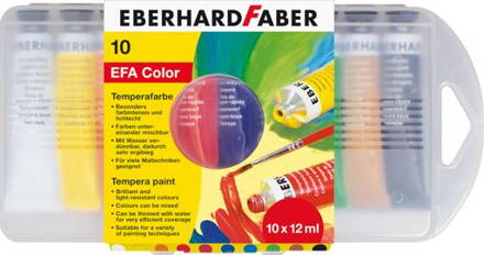 Temperová sada Eberhard Faber, 10x12ml